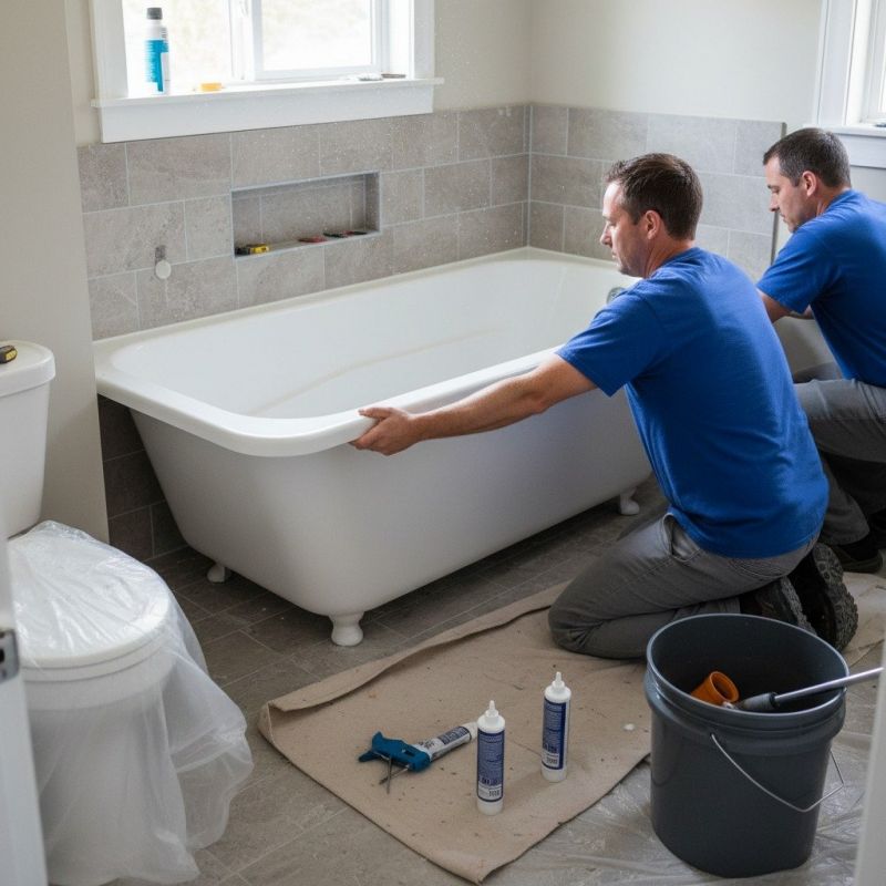 Bathtub Installation